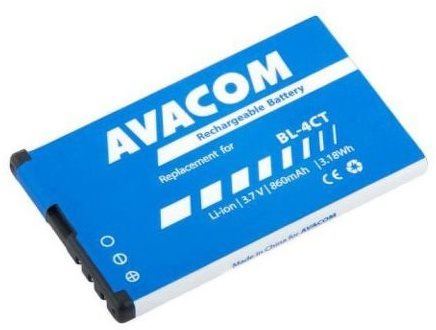 Baterie pro mobilní telefon Avacom pro Nokia 5310 XpressMusic Li-Ion 3,7V 860mAh (náhrada BL-4CT)
