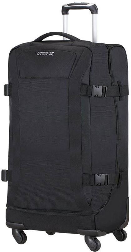 Cestovní kufr American Tourister Road Quest Spinner Duffle L Solid Black