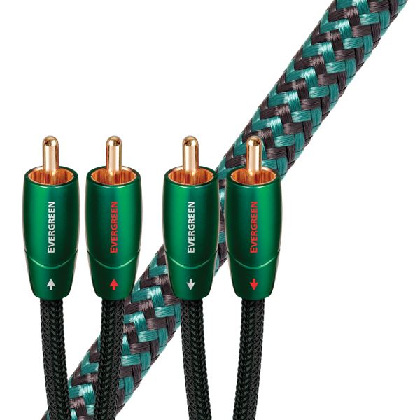 Audioquest Evergreen RR 0,6 m - audio kabel 2 x RCA - 2 x RCA