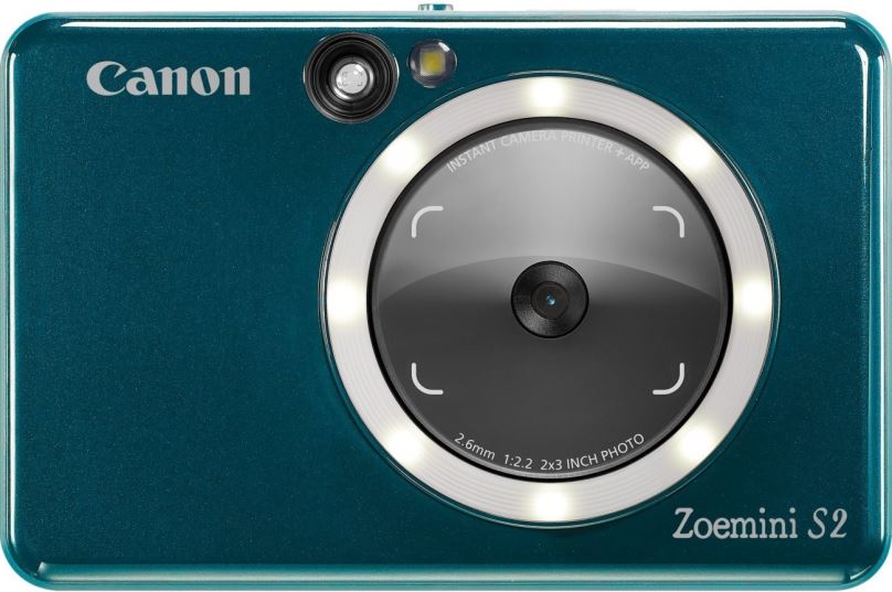 Instantní fotoaparát Canon Zoemini S2 modrozelená