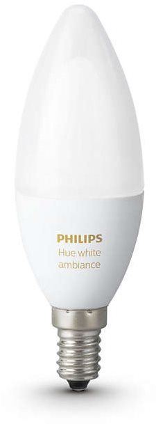 LED žárovka Philips Hue White Ambiance 6W E14