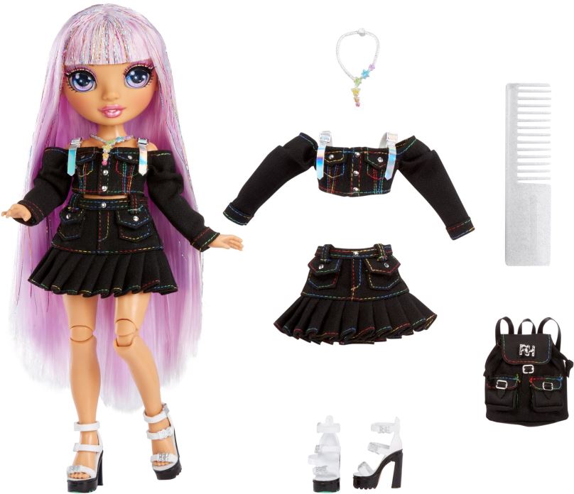 Panenka Rainbow High Junior Fashion panenka, speciální edice - Avery Styles