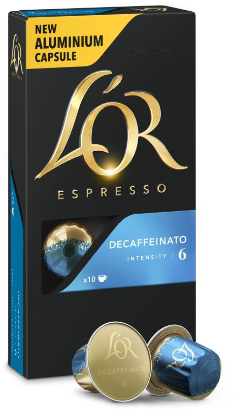 Kávové kapsle L'OR Espresso Decaffeinato 10ks hliníkových kapslí