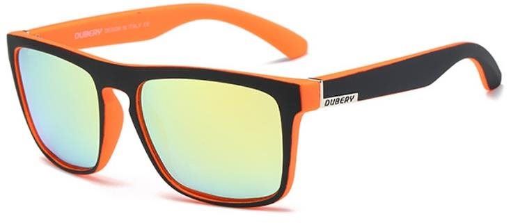 Sluneční brýle DUBERY Springfield 6 Black&Orange / Yellow