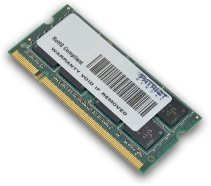 Operační paměť Patriot SO-DIMM 2GB DDR2 800 MHz CL6 Signature Line