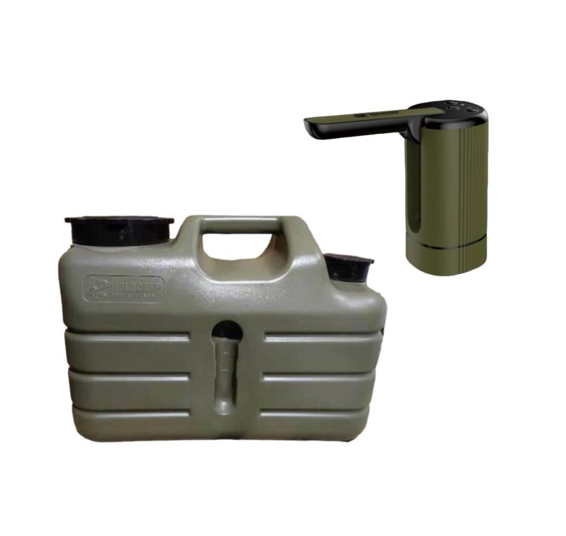 Holdcarp Set kanystr+automatický kohoutek Smart Rechargeable Tap+Cubic Water Carrier 11l