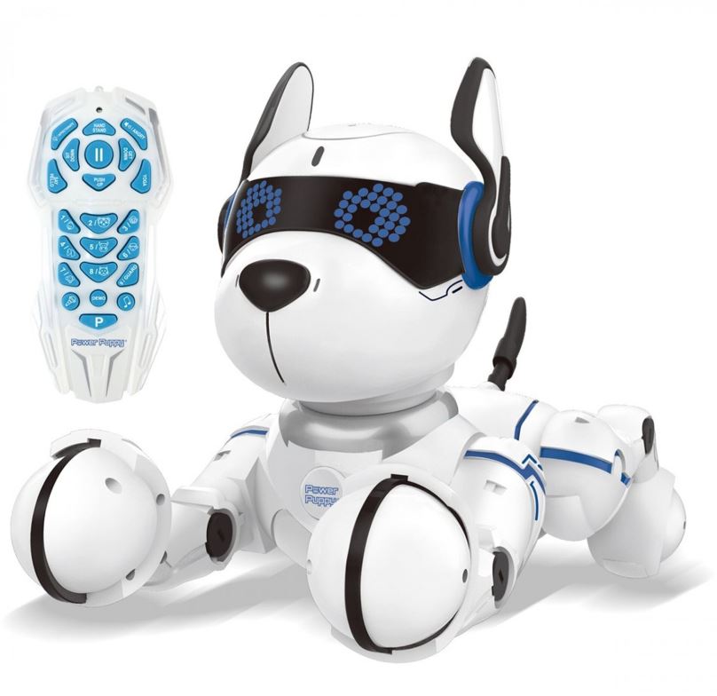 Robot Lexibook Power Puppy - Můj chytrý robotický pes s programovatelnými funkcemi