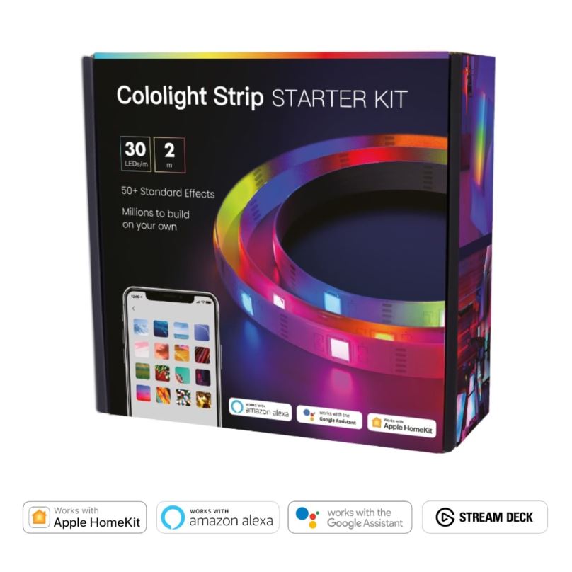 Cololight Strip Starter Kit – smart LED pásek, 30 LED/m, 2 m