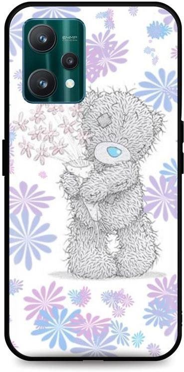 Kryt na mobil TopQ Kryt Realme 9 Pro silikon Floral Teddy 73486