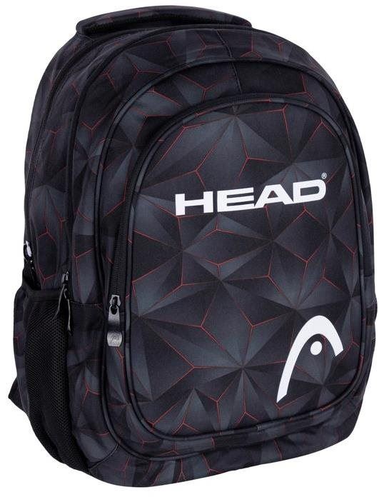 Školní batoh HEAD Red Lava černý