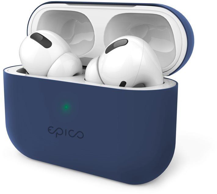 Pouzdro na sluchátka Epico silikonové pouzdro pro AirPods Pro - tmavě modré