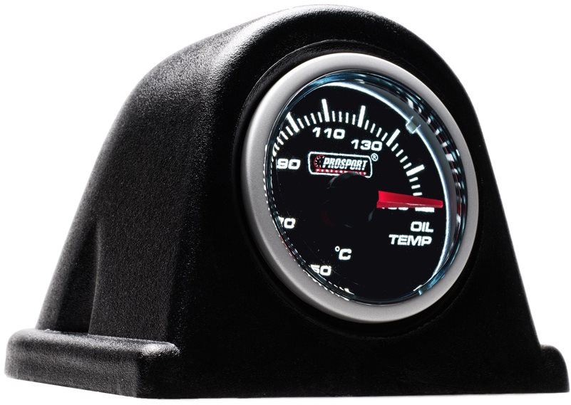 Přídavný budík do auta PROSPORT Smoke Lens přídavný ukazatel teploty oleje 50-150st. s kouřovým překrytím