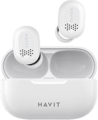 Bezdrátová sluchátka Havit TW925 bílá
