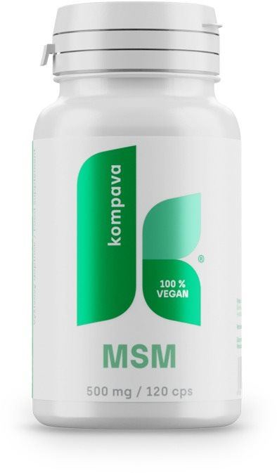 Kloubní výživa Kompava MSM, 500 mg, 120 kapslí