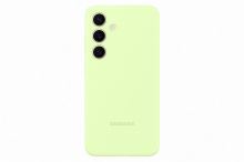 Kryt na mobil Samsung Galaxy S24 Silikonový zadní kryt Light Green