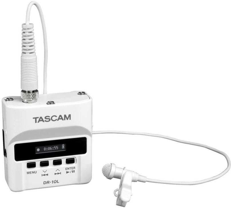 Záznamové zařízení Tascam DR-10L WHITE