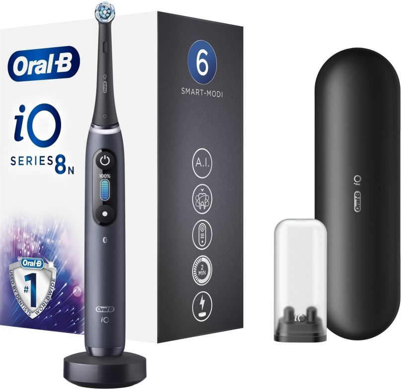 Elektrický zubní kartáček Oral-B iO 8 černý