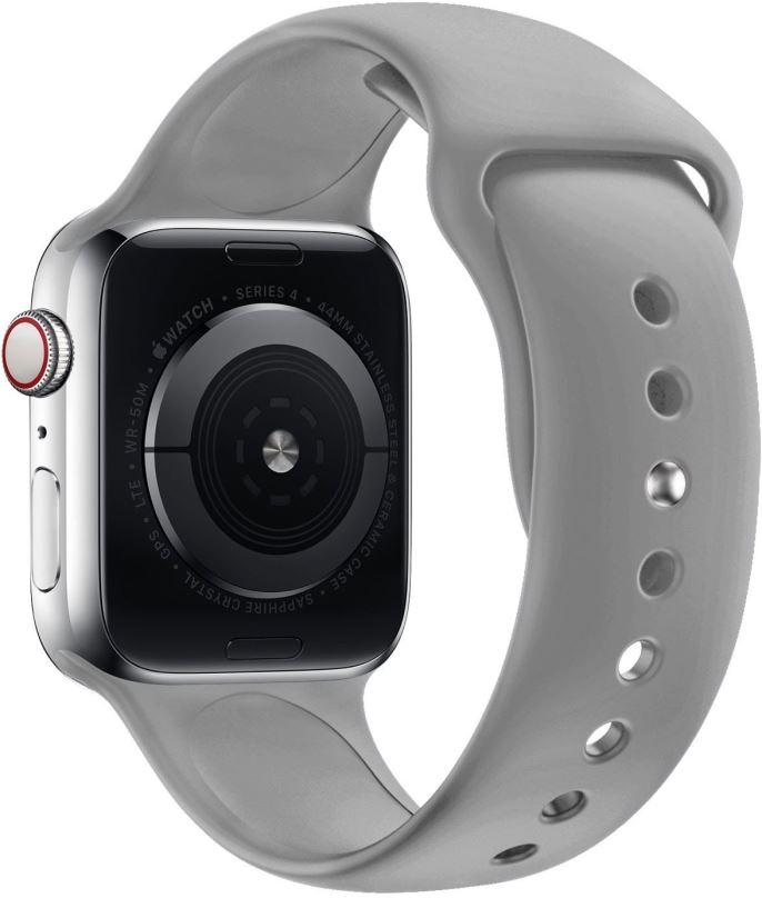 Řemínek Eternico Essential pro Apple Watch 42mm / 44mm / 45mm / Ultra 49mm steel gray velikost S-M