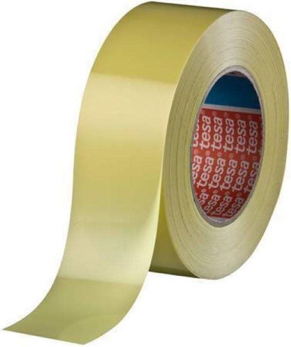 Lepicí páska Tesa Svazkovací lepicí páska 4289, průmyslová, žlutá, 19 mm x 66 m