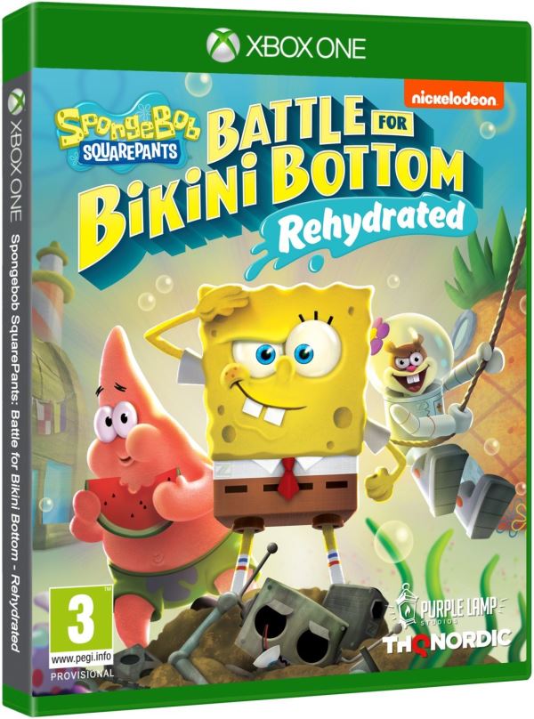 Hra na konzoli Spongebob SquarePants: Battle for Bikini Bottom - Rehydrated - Xbox One