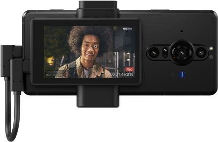 Držák na mobilní telefon Sony Vlog External Monitor pro Xperia Pro-I