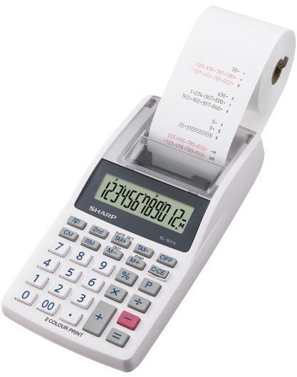 Kalkulačka SHARP EL 1611V šedá
