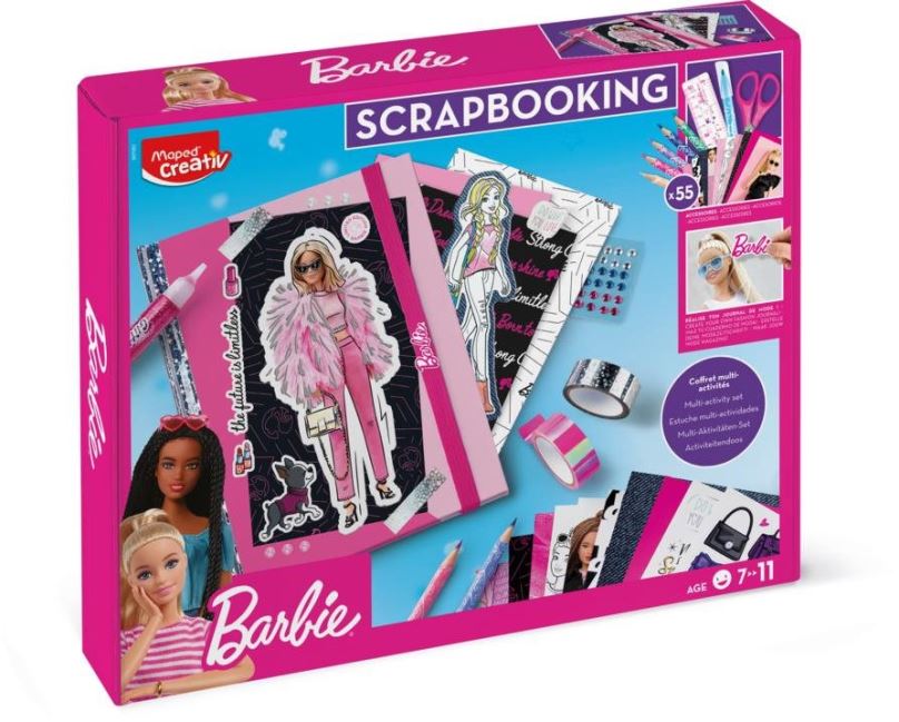 Kreativní sada MAPED Barbie Scrapbook