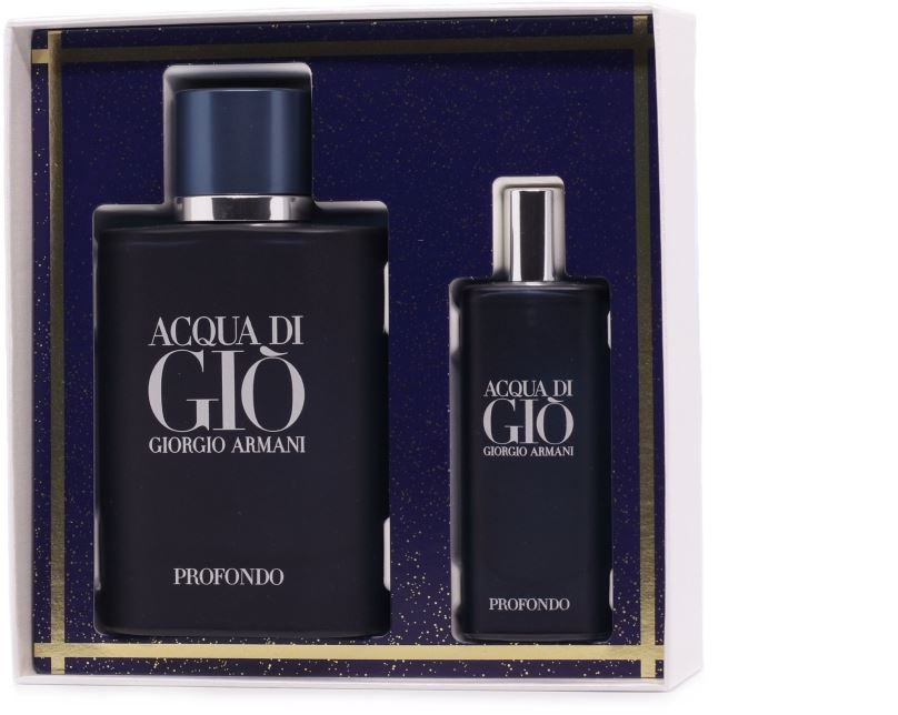Dárková sada parfémů GIORGIO ARMANI Acqua di Gio Profondo EdP Set 90 ml