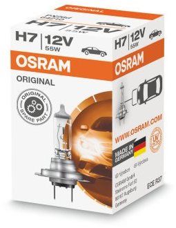 Autožárovka OSRAM H7 Original, 12V, 55W, PX26d