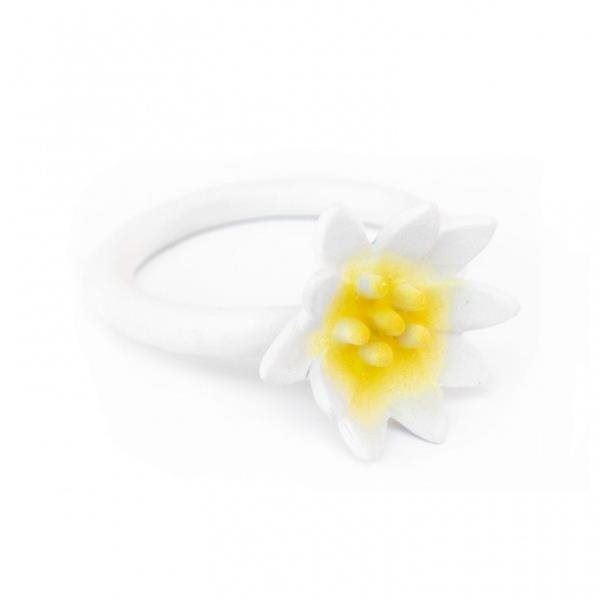 Kousátko Lanco Kousátko kroužek s lotosovým květem