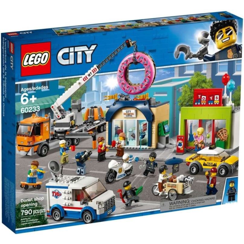 LEGO stavebnice LEGO City Town 60233 Otevření obchodu s koblihami