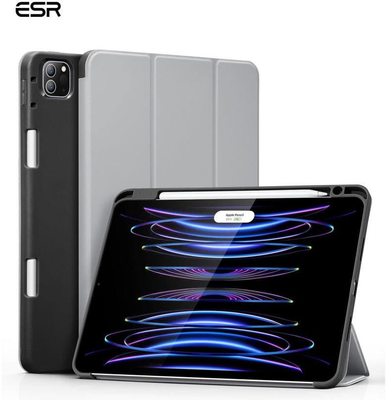 Pouzdro na tablet ESR Rebound Pencil Case Grey iPad Pro 11" (2022/2021)