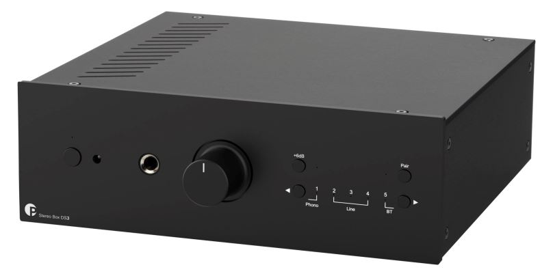 Pro-Ject Stereo Box  DS3 - integrovaný zesilovač, 2 x 80 W - černý
