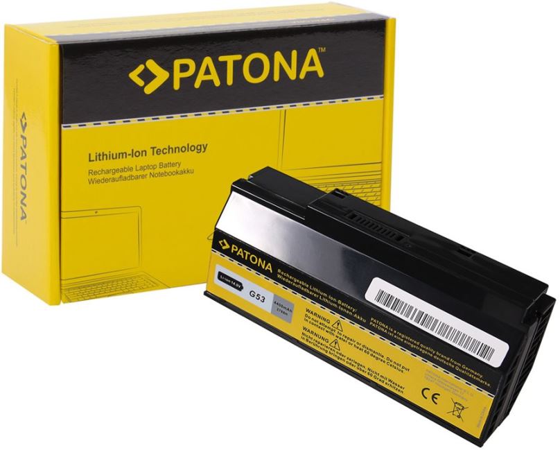 Baterie do notebooku PATONA pro ASUS G53/G73 4400mAh Li-Ion 14,8V A42-G53