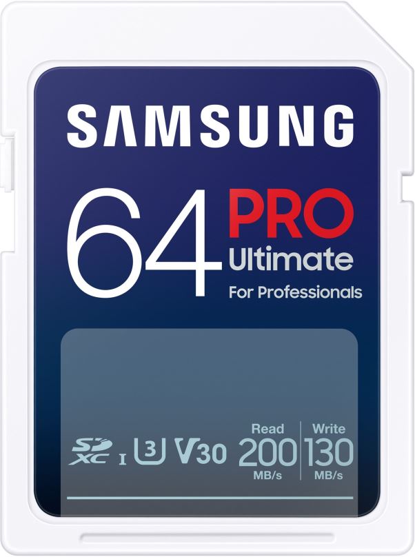 Paměťová karta Samsung SDXC 64GB PRO ULTIMATE