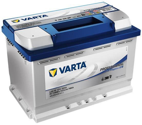 Trakční baterie VARTA LED70, baterie 12V, 70Ah