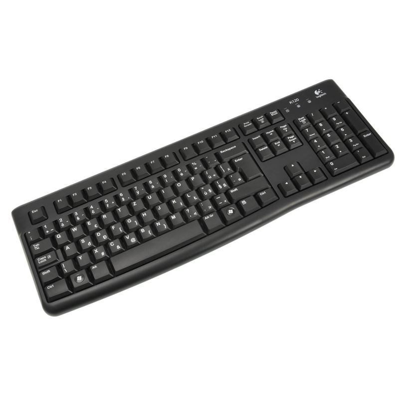 Klávesnice Logitech Keyboard K120 - CZ/SK