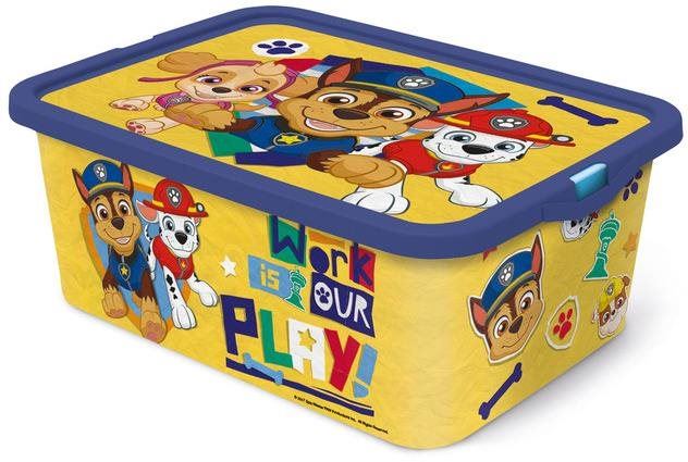 Úložný box Store Paw patrol 13 l s víkem, plast