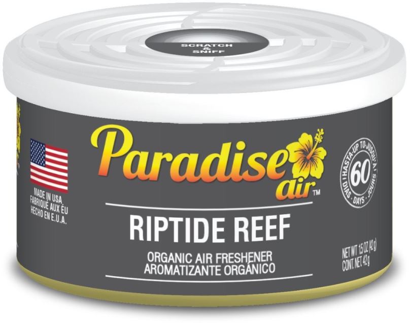 Vůně do auta Paradise Air Organic Air Freshener, vůně Rip Tide Reef