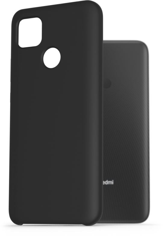 Kryt na mobil AlzaGuard Premium Liquid Silicone Case pro Xiaomi Redmi 9C černé