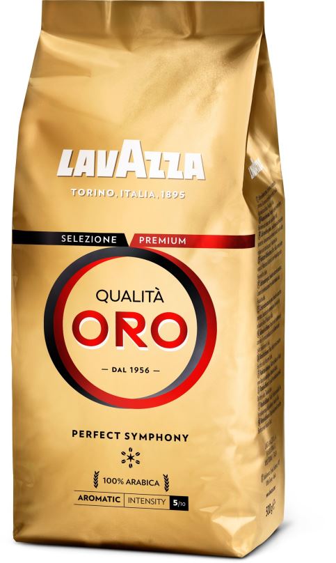 Káva Lavazza Qualita Oro, zrnková káva, 500g