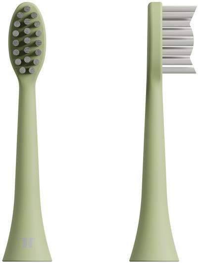 Náhradní hlavice k zubnímu kartáčku Tesla Smart Toothbrush TB200 Brush Heads Green 2x