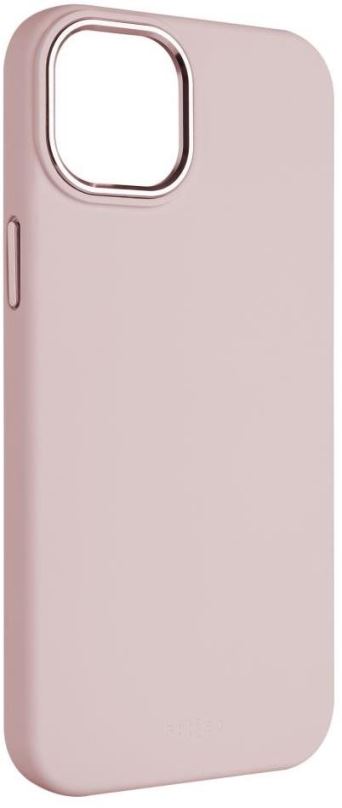 Kryt na mobil FIXED MagFlow s podporou MagSafe pro Apple iPhone 15 růžový