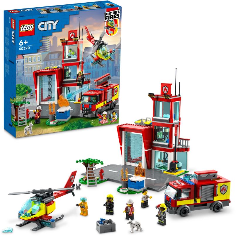 LEGO stavebnice LEGO® City 60320  Hasičská stanice