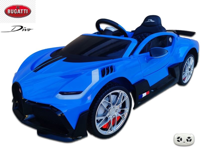 Elektrické auto pro děti Bugatti Divo, modrý