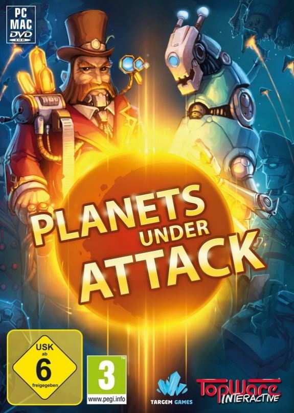 Hra na PC Planets Under Attack (PC) DIGITAL