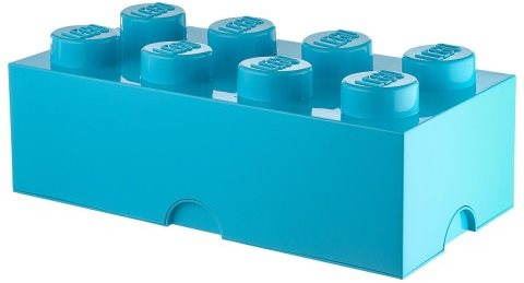 Úložný box LEGO Úložný box 8 250 x 500 x 180 mm - azurová