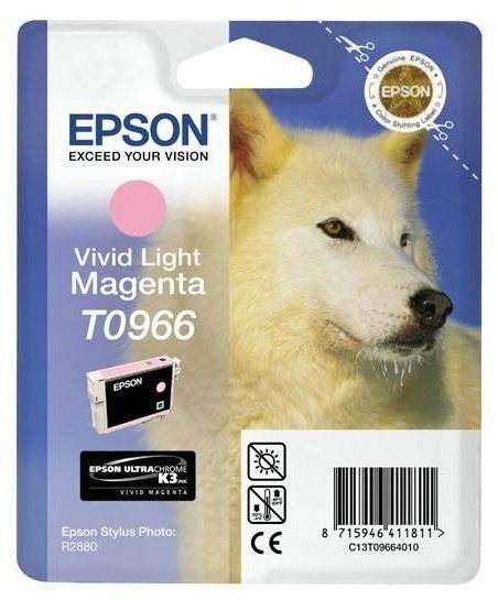 Cartridge Epson T0966 světlá purpurová