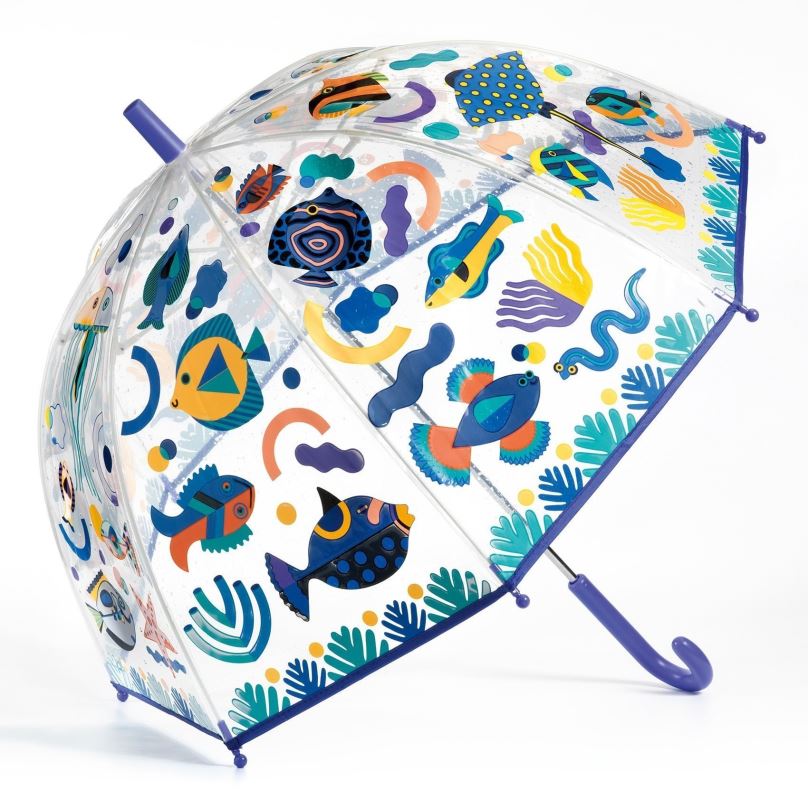Dětský deštník Djeco Krásný designový deštník - Oceán