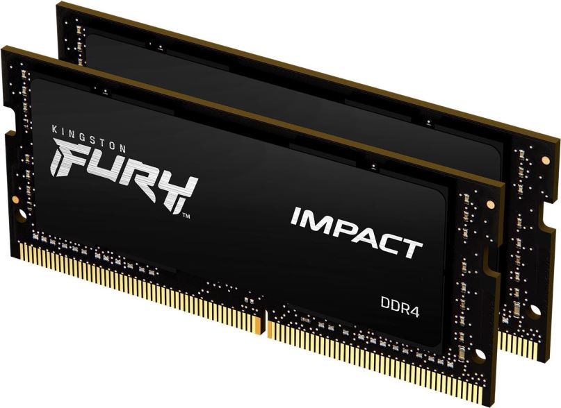 Operační paměť Kingston FURY SO-DIMM 16GB KIT DDR4 2666MHz CL15 Impact